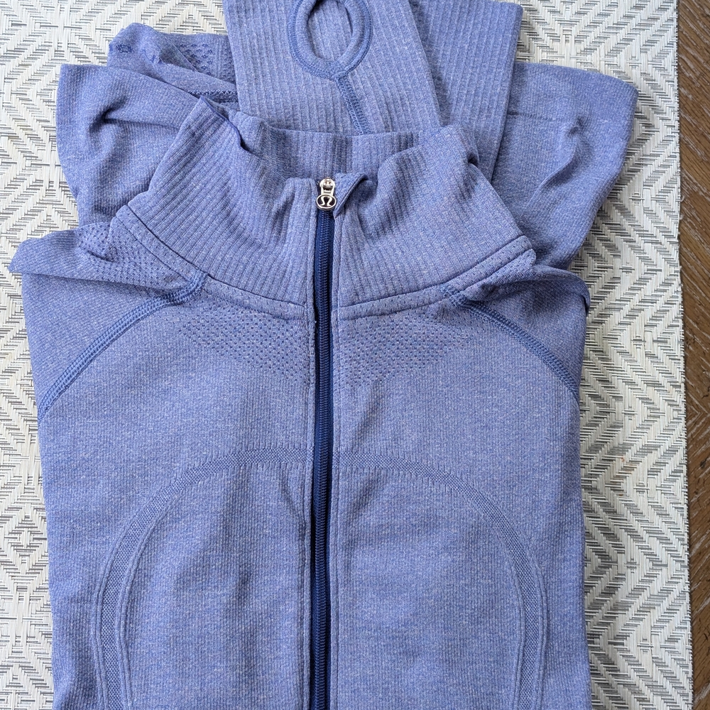 lululemon athletica Blue Long Sleeve Top